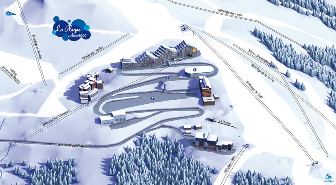 Plagne Aime 2000 Ski Apartments لا بلاني المظهر الخارجي الصورة